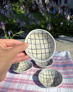 Load image into Gallery viewer, Mini Hand-Built Bowls in Cream

