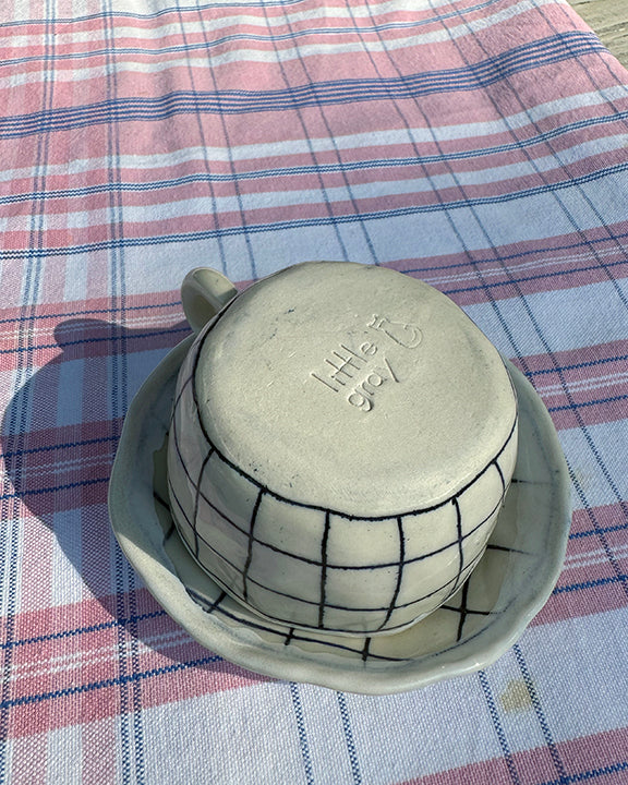 Hand-Built Mug in Cream