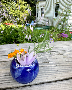 Bud Vase in Brushwork