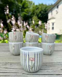 Mini Espresso Kurva Cup in Poppy No. 5