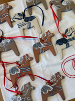 Load image into Gallery viewer, Dala horse Ornaments
