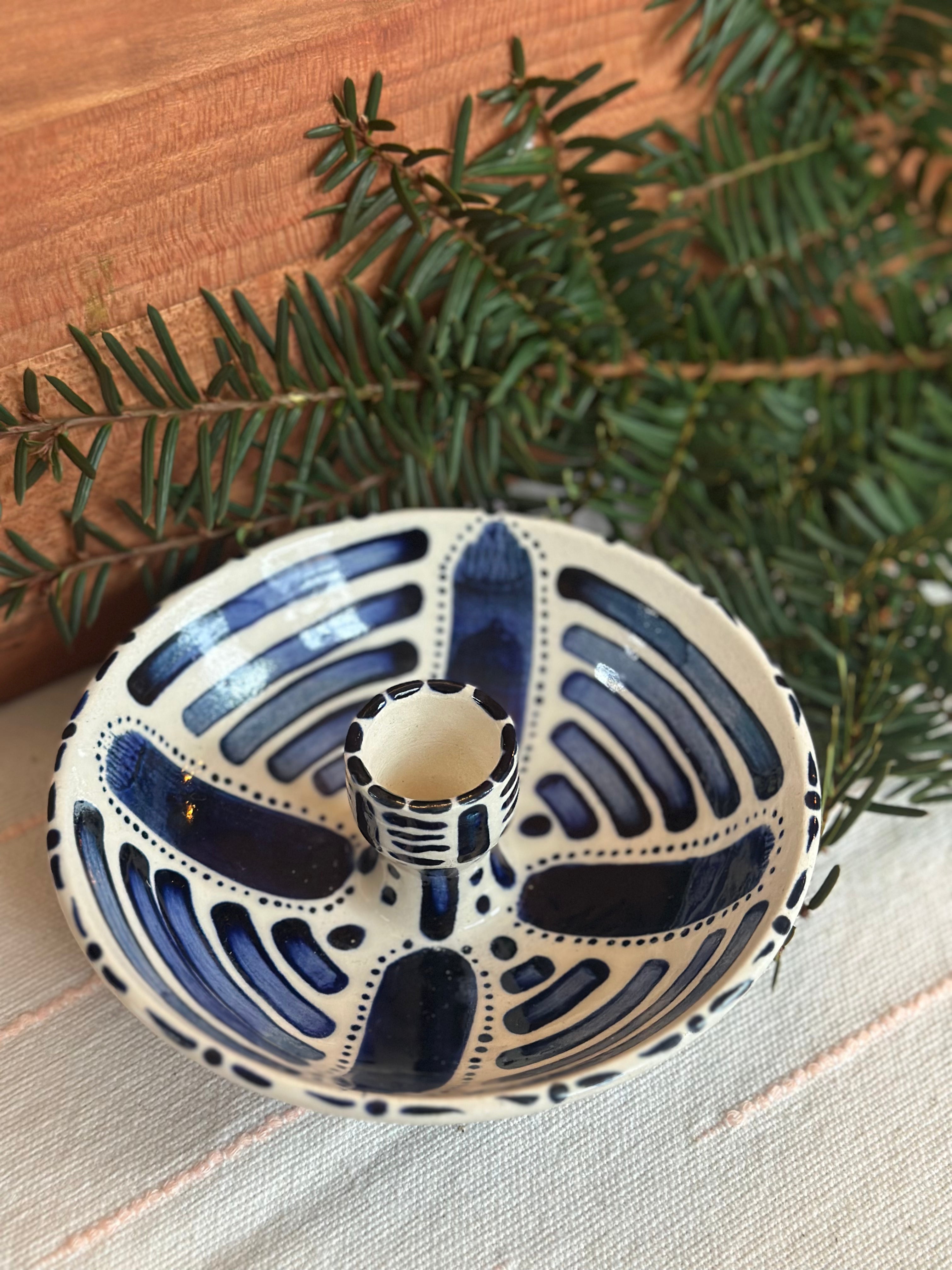 Large Blomma Candleholder in Fantasier No. 5