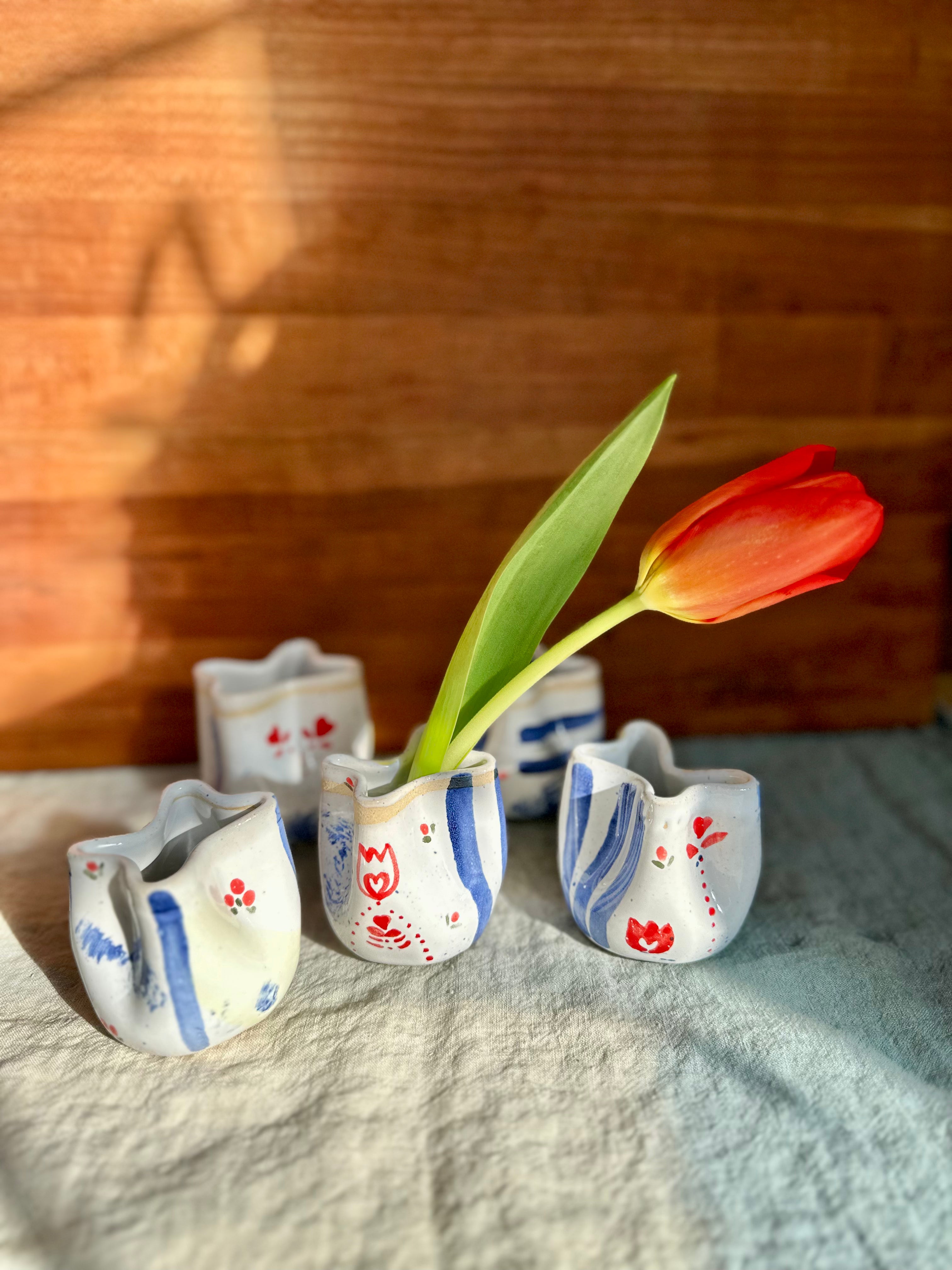 Studio Sketch Paper Bag Bud Vase No. 5