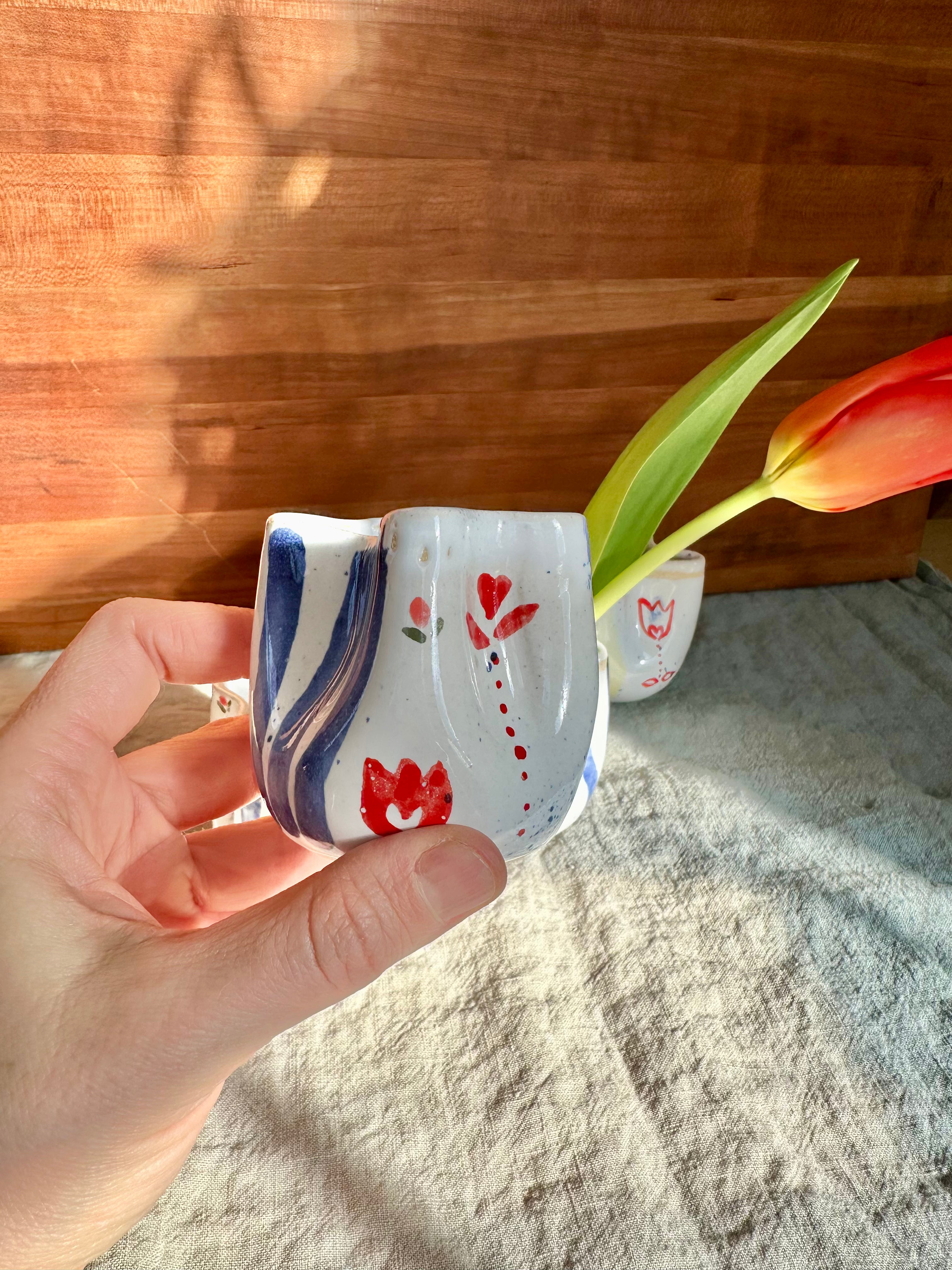 Studio Sketch Paper Bag Bud Vase No. 4