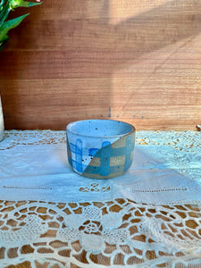 Espresso Cup in Spilled Milk Picnic