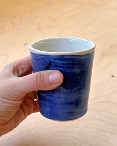 Paper Cup in Blå