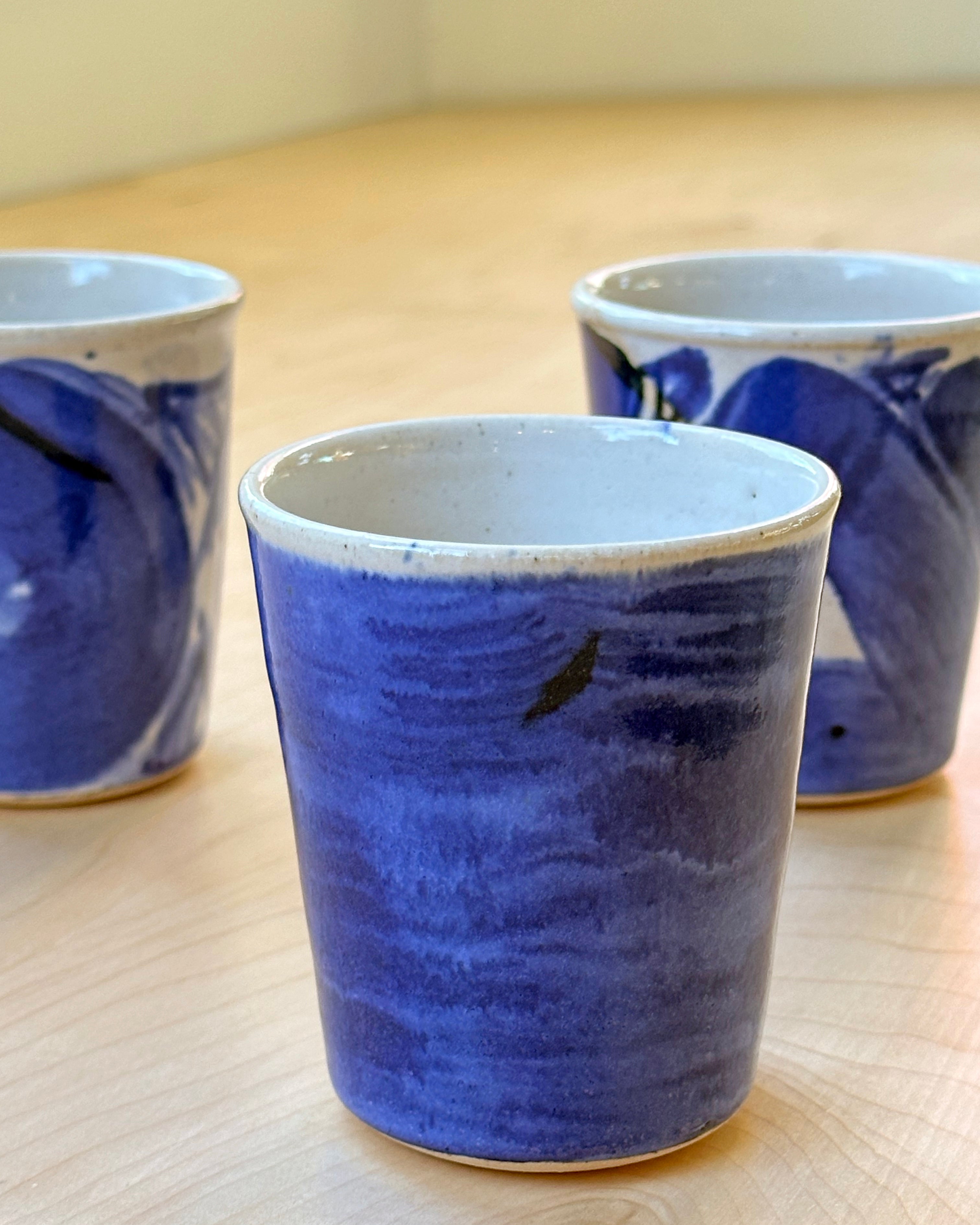 Paper Cup in Blå