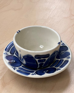 Brushwork Tea Cup + Saucer No. 3