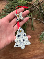 Load image into Gallery viewer, Christmas Tree + Star Ornament
