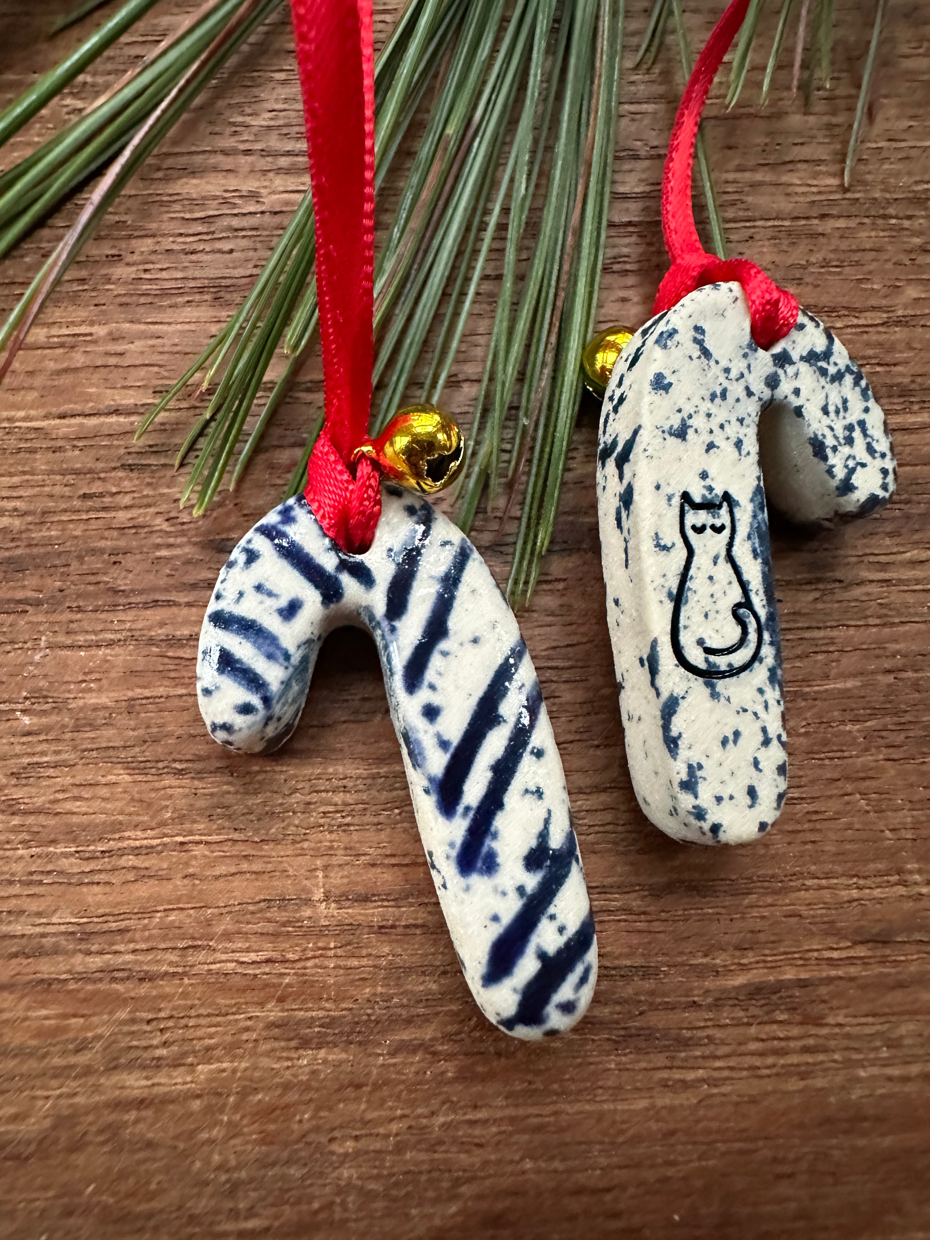Mini Candy Cane Ornament
