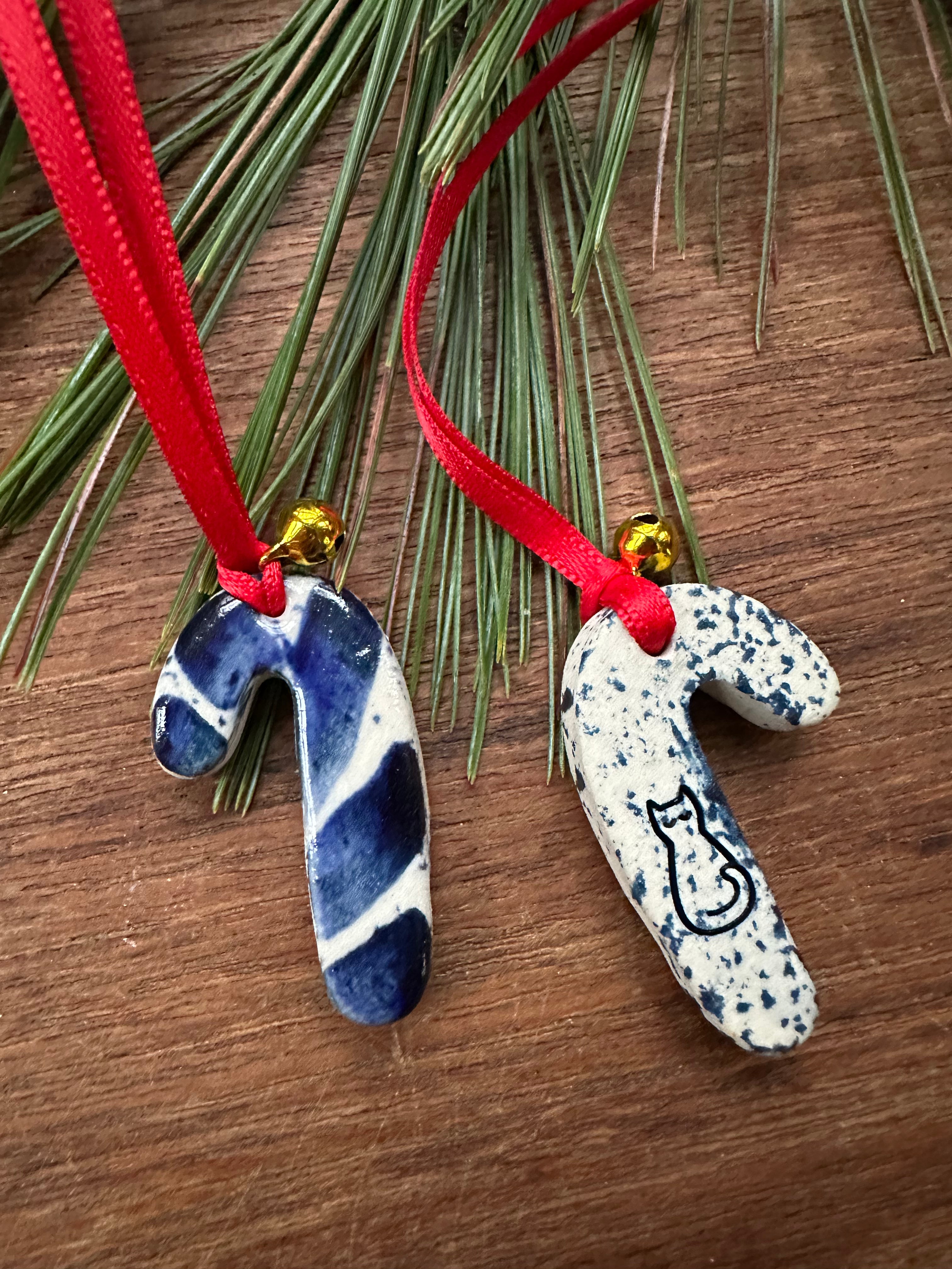 Mini Candy Cane Ornament