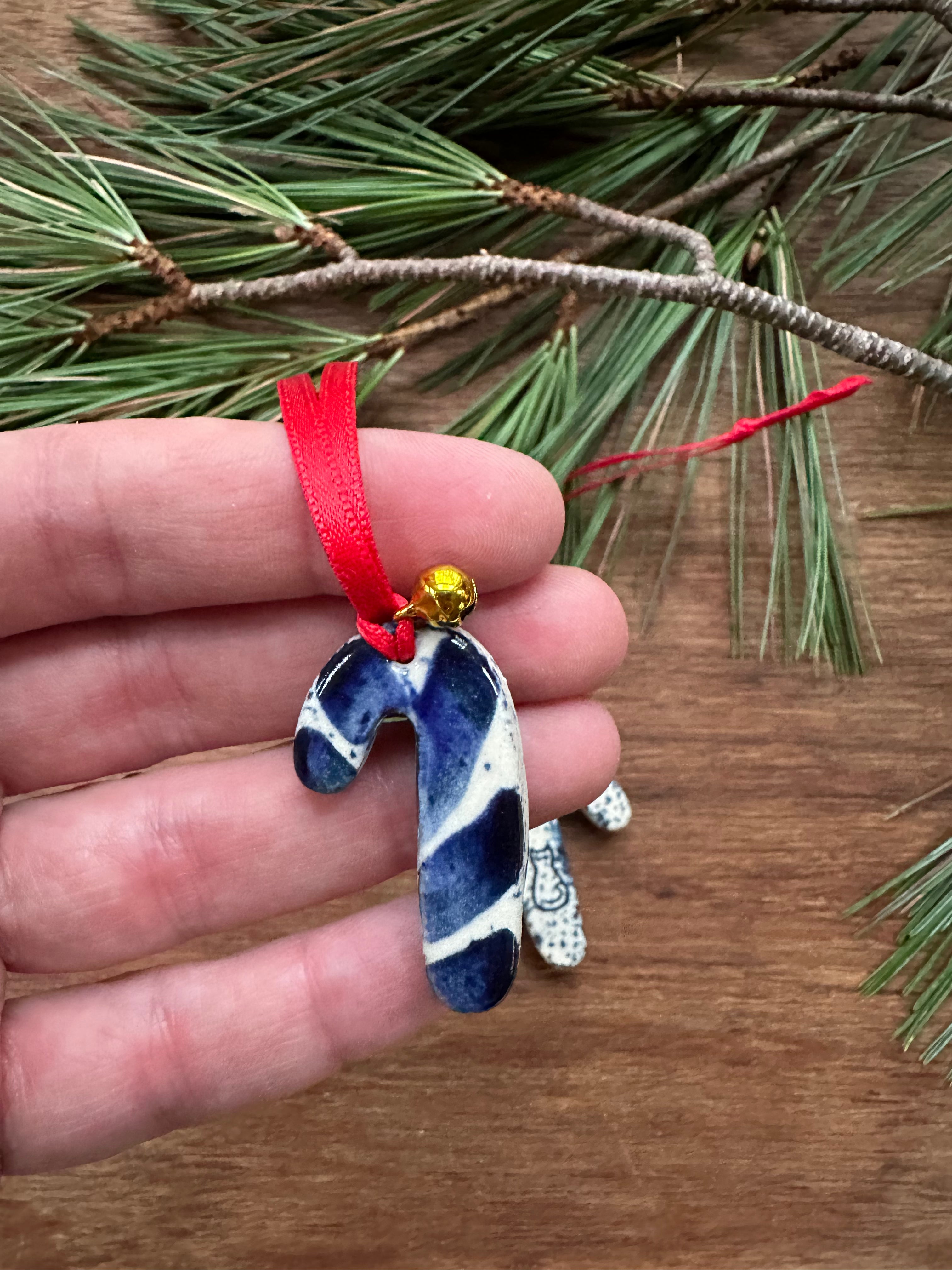 Mini Candy Cane Ornament