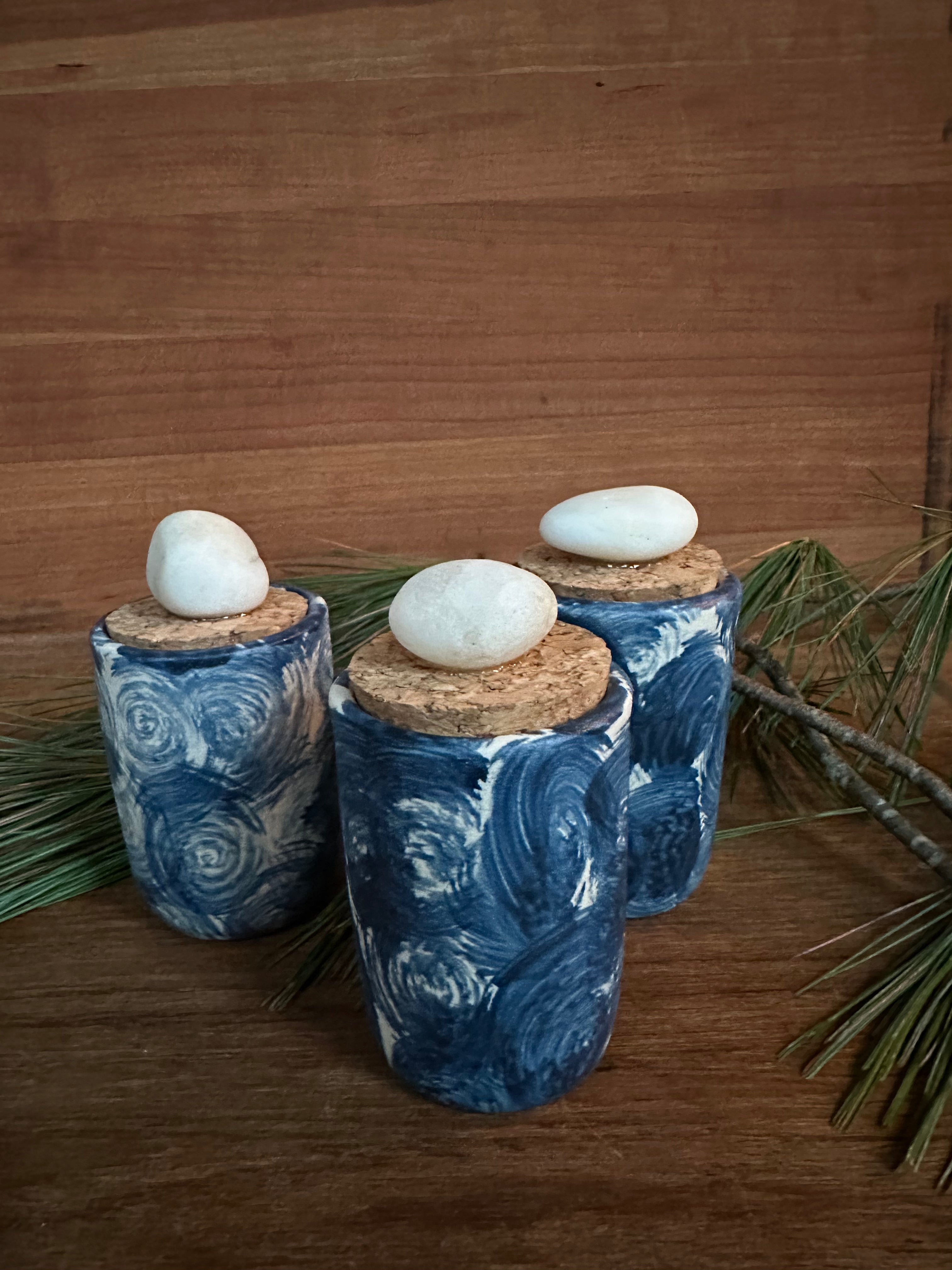 Keepsake Jar in Heavy Swirl No. 1