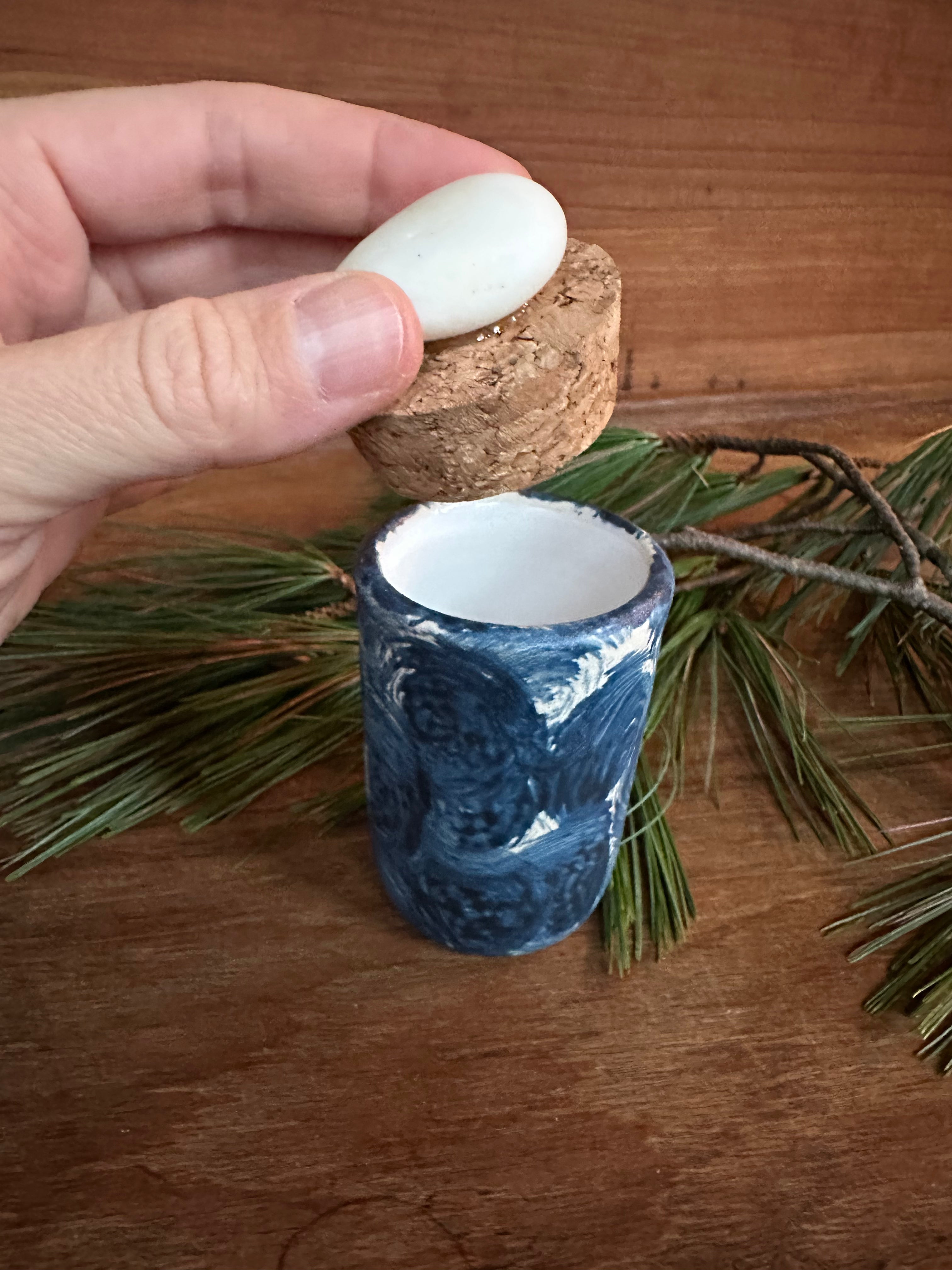 Keepsake Jar in Heavy Swirl No. 2