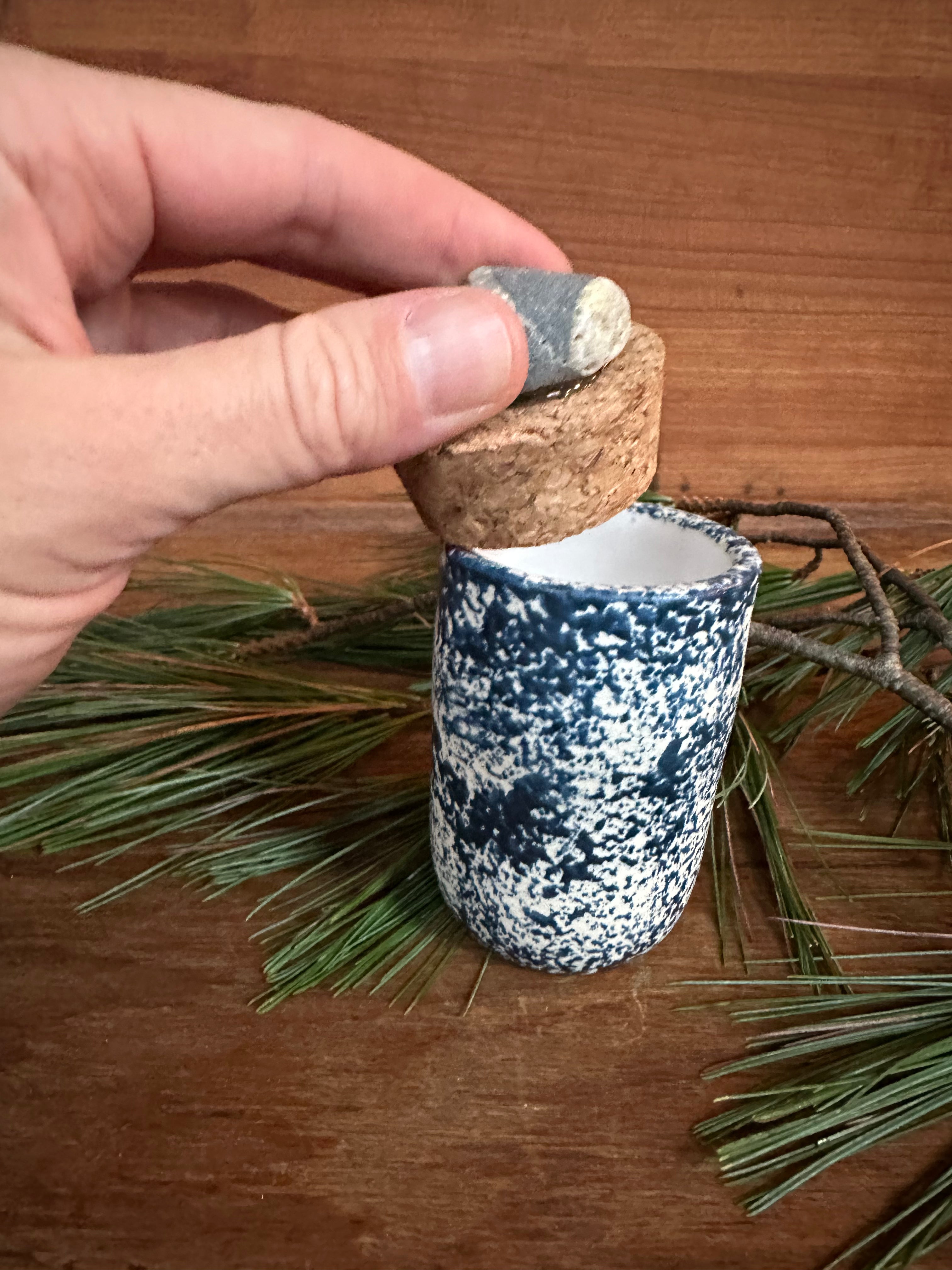 Keepsake Jar in Heavy Dapple No. 3