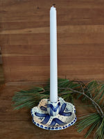 Load image into Gallery viewer, Fluted Blomma Candle Holder in Fantasier No. 1
