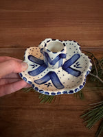 Load image into Gallery viewer, Fluted Blomma Candle Holder in Fantasier No. 1
