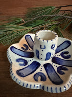 Load image into Gallery viewer, Fluted Blomma Candle Holder in Fantasier No. 2
