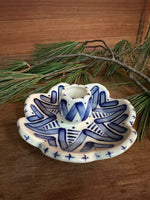 Load image into Gallery viewer, Fluted Blomma Candle Holder in Fantasier No. 3
