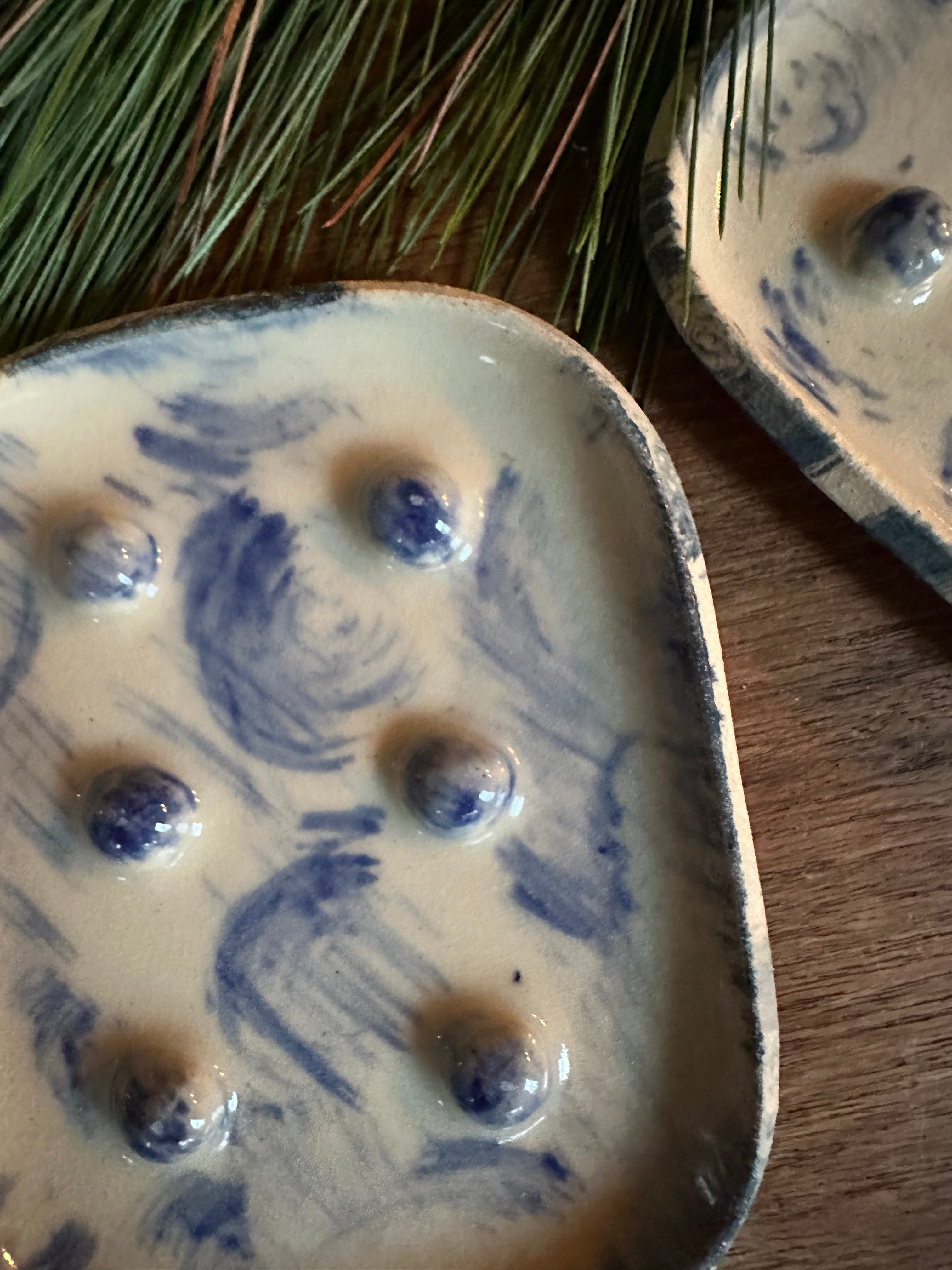 Såpa (Soap) Dish in Light Swirl