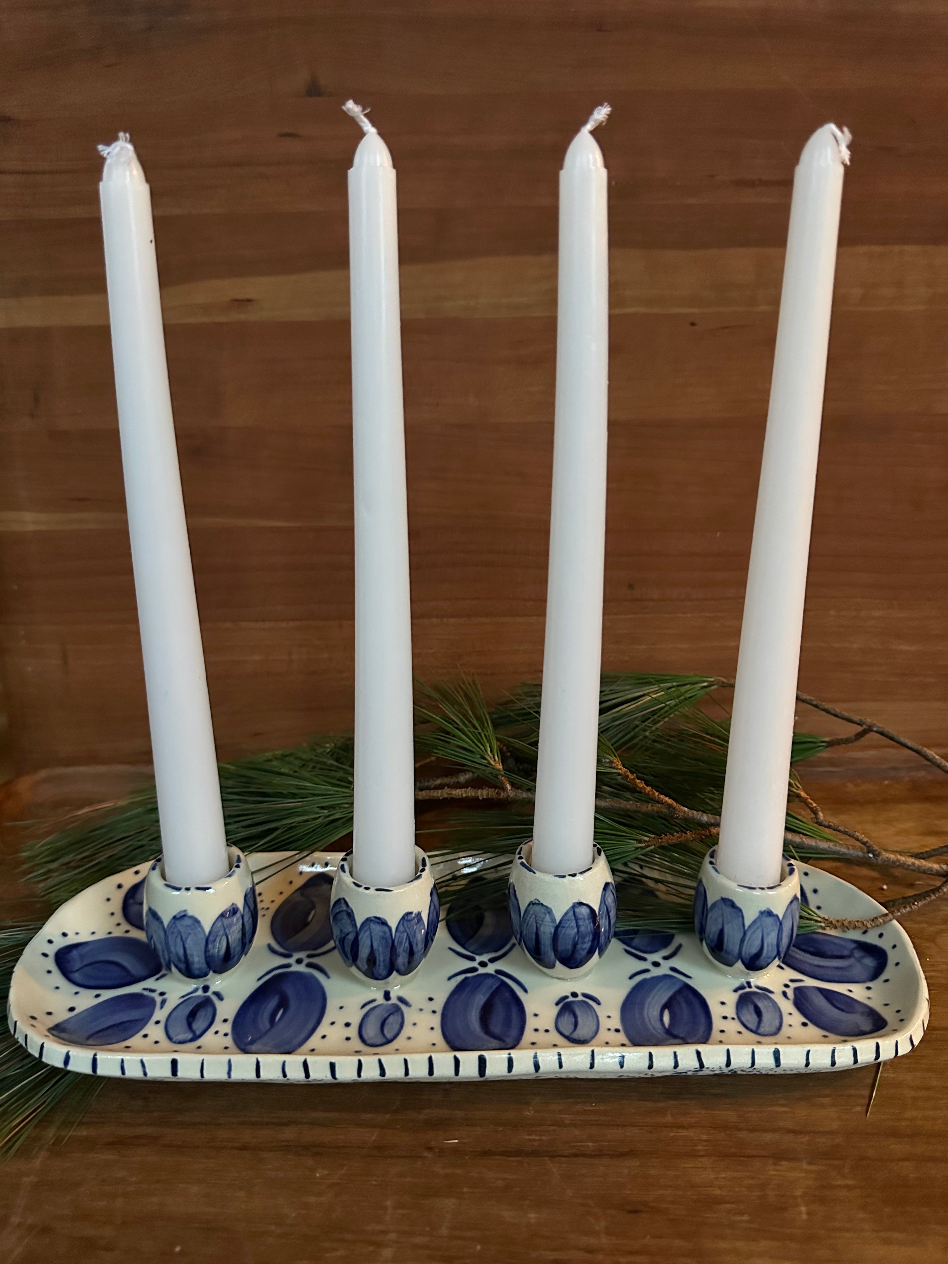 Advent Candle Holder in Fantasier No. 2