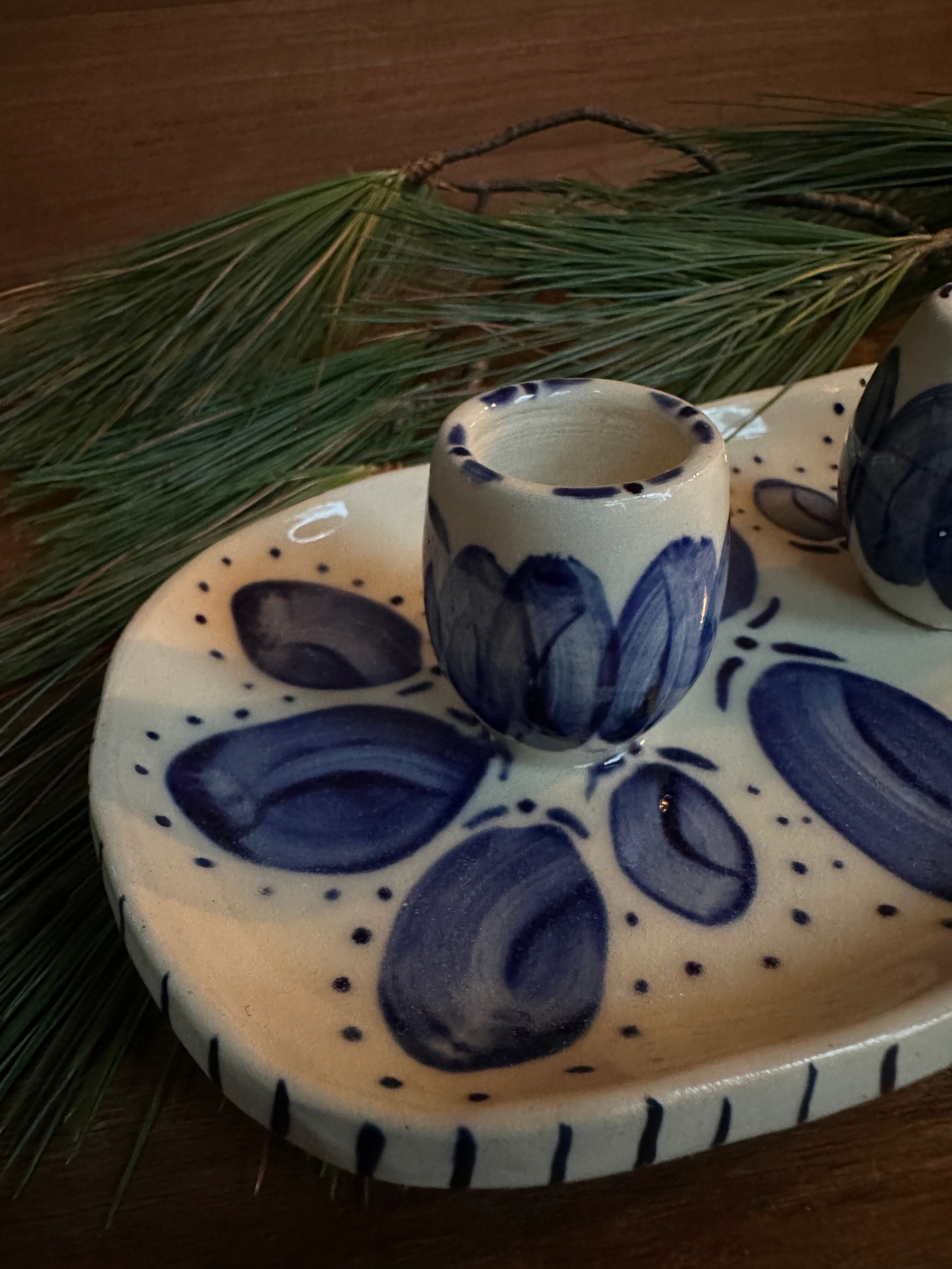 Advent Candle Holder in Fantasier No. 2