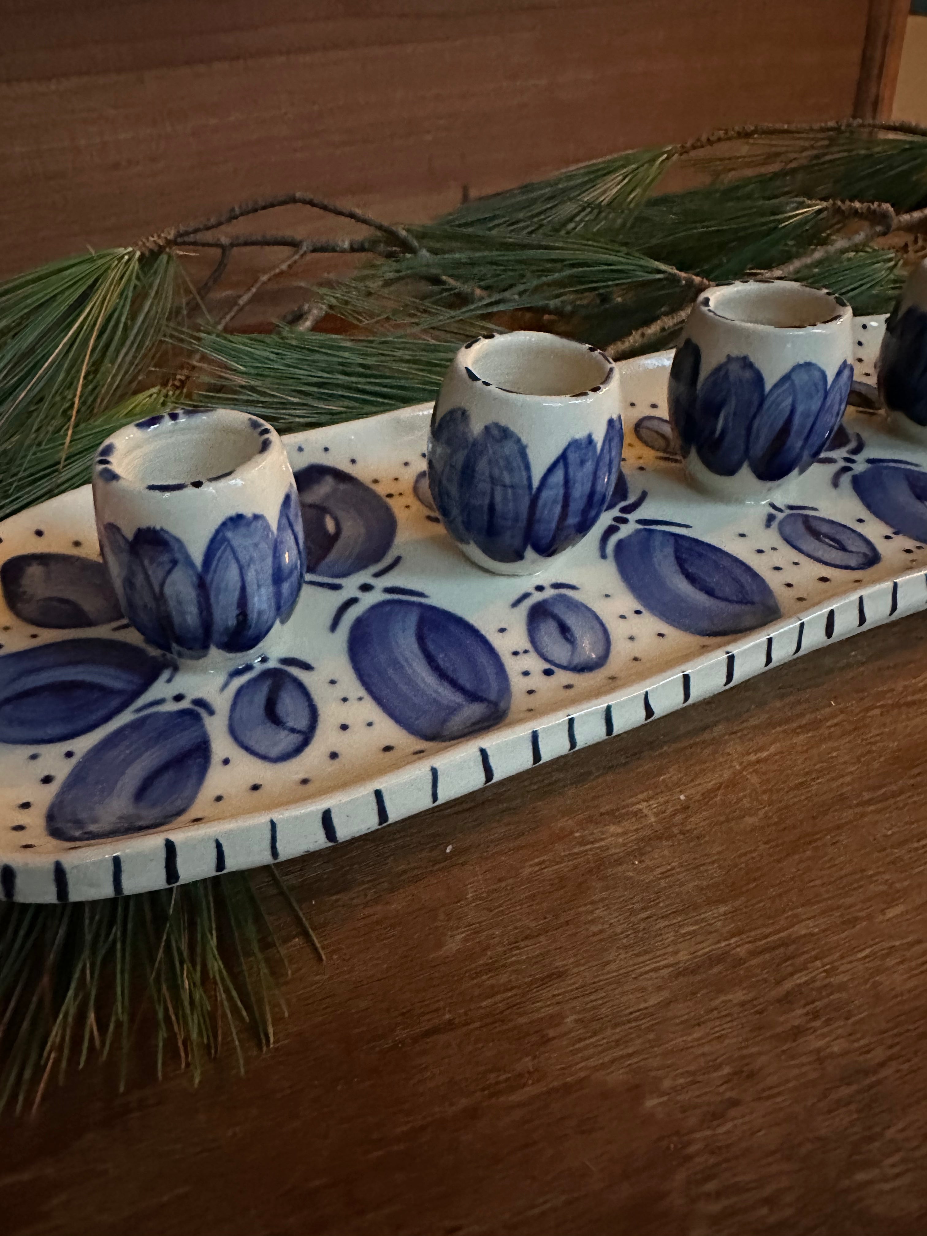 Advent Candle Holder in Fantasier No. 2