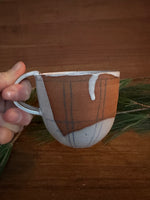 Load image into Gallery viewer, Cappuccino Cup in Spilled Milk Picnic
