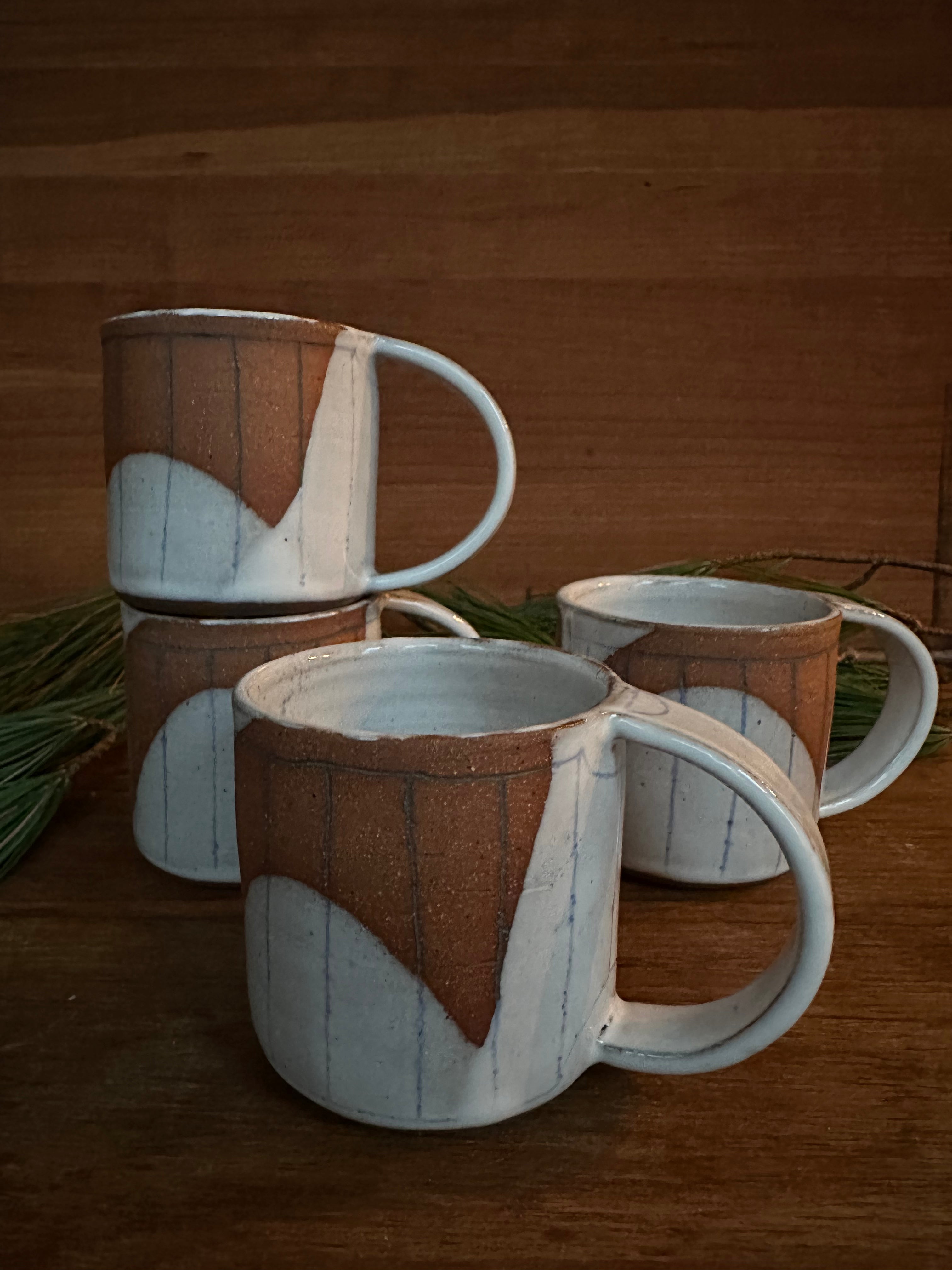 Cortado Cup in Spilled Milk Picnic