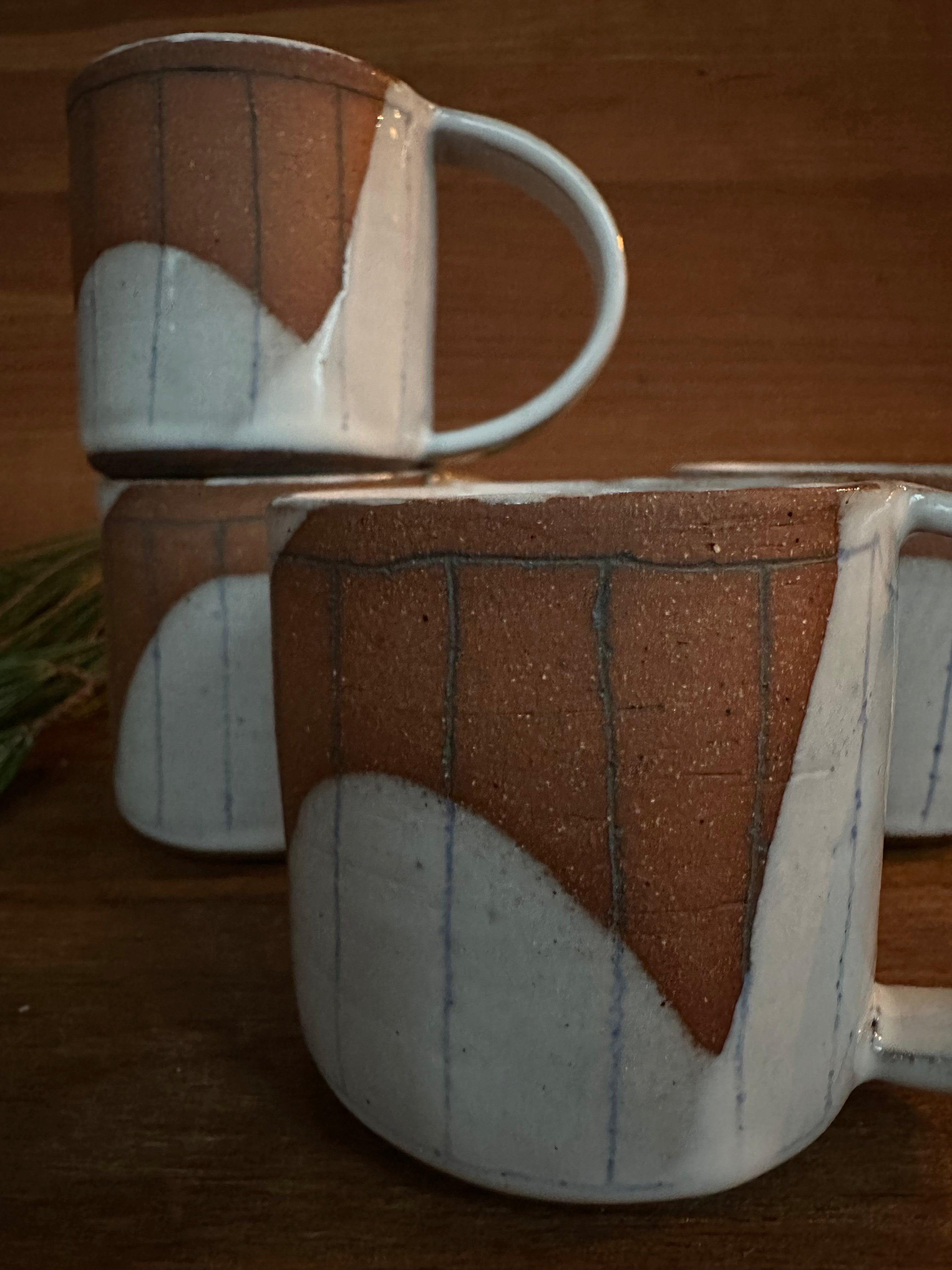 Cortado Cup in Spilled Milk Picnic