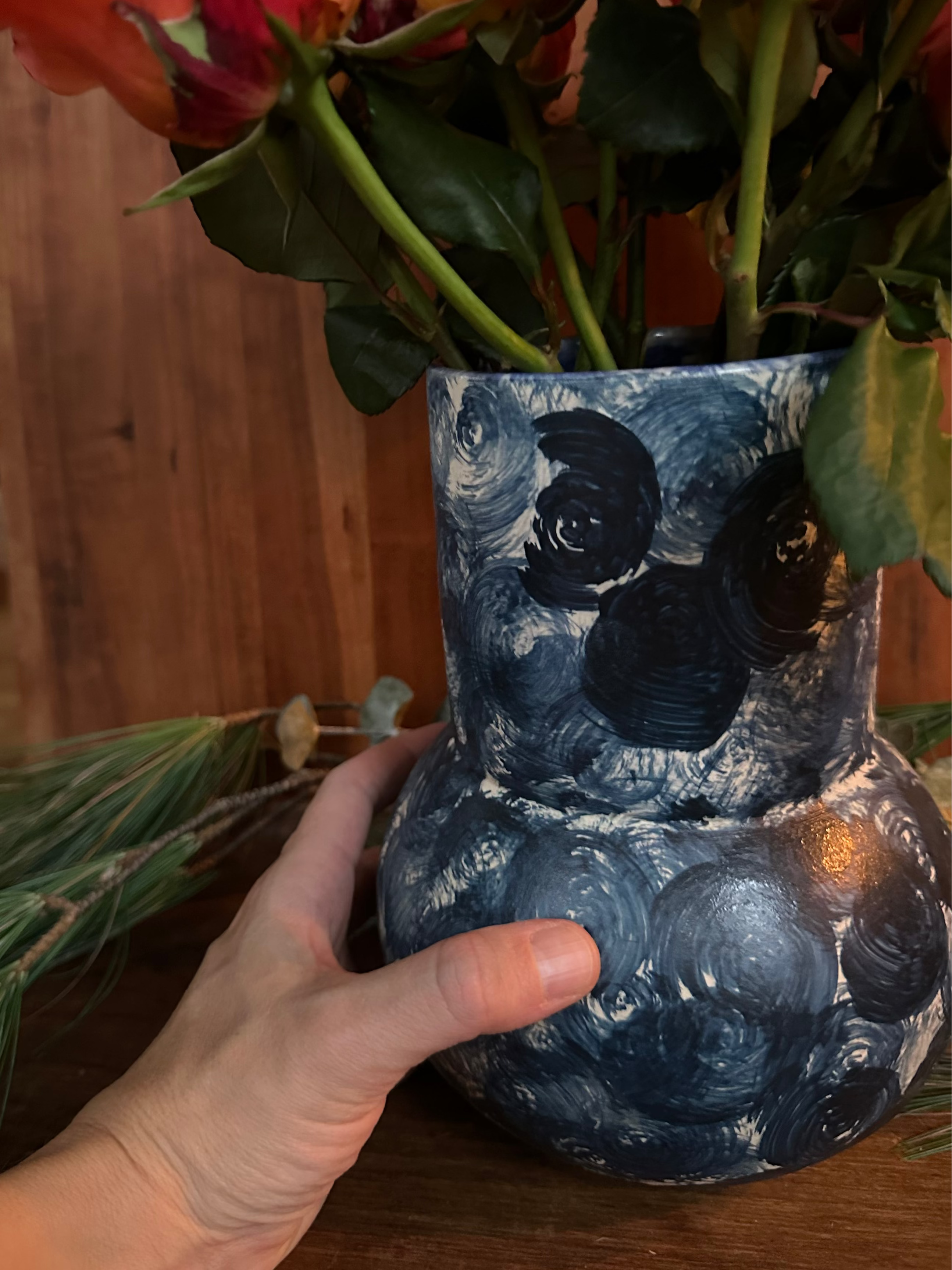 Everyday Vase in Heavy Swirl